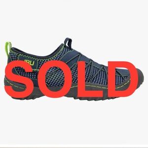 JBU by Jambu Women's Soul Vegan Water Ready Sneaker‎ 10M Navy Blue/Kiwi Hiking